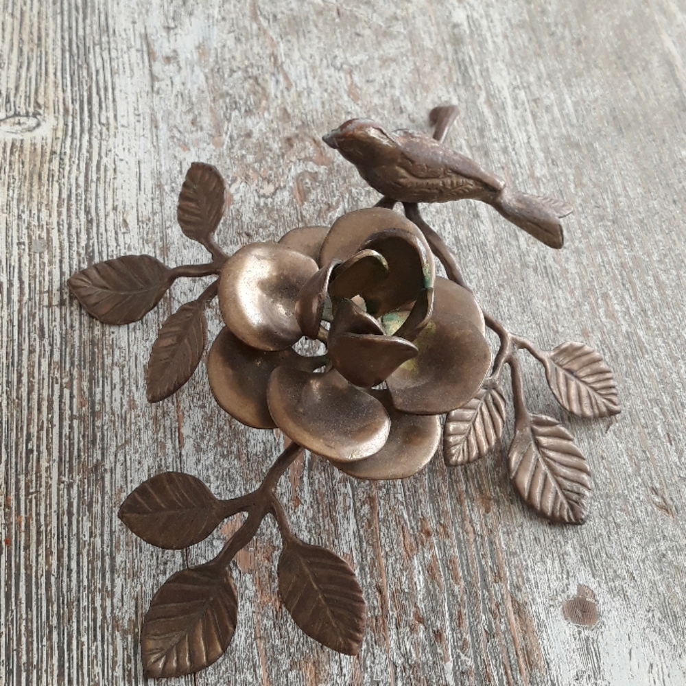 ⛔SOLD⛔Vintage Brass Candle Holder